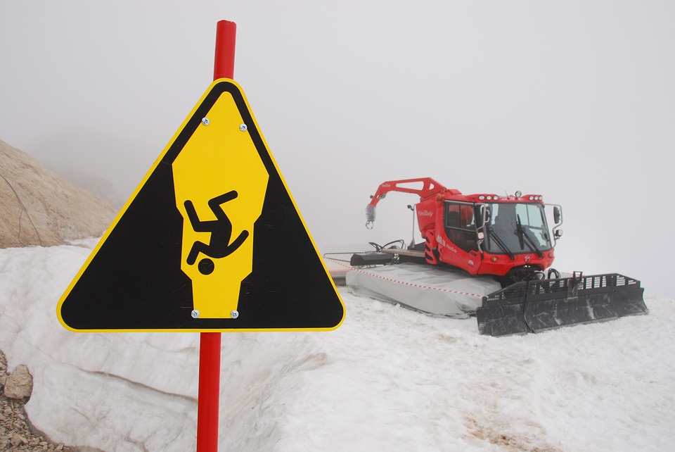 Incidente sulla pista da sci